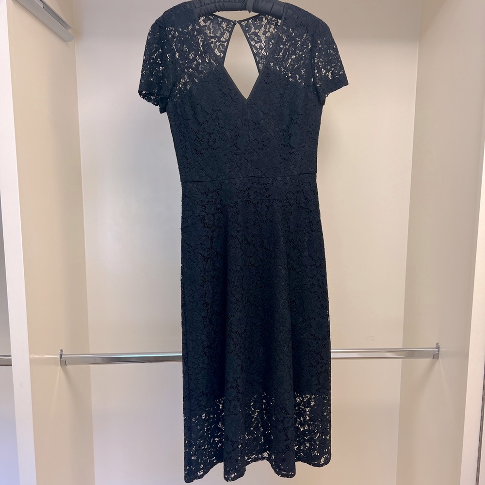 Navy blue lace Paul smith dress.